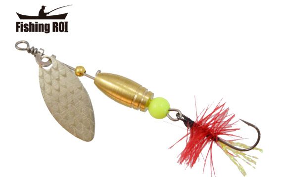 Блесна Fishing ROI Teeny Spoon 1,7г 001 Fly Red
