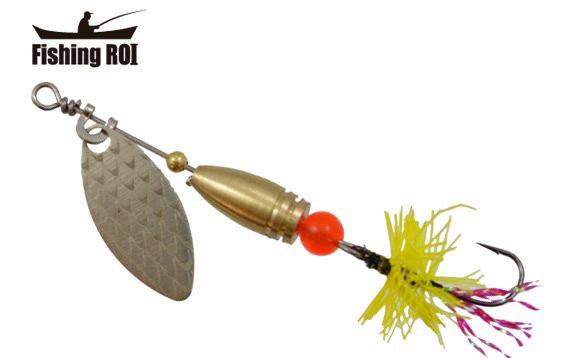 Блесна Fishing ROI Teeny Spoon 1,7г 001 Fly Yellow