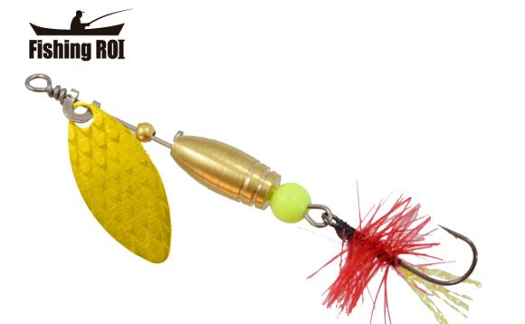 Блесна Fishing ROI Teeny Spoon 1,7г 002 Fly Red