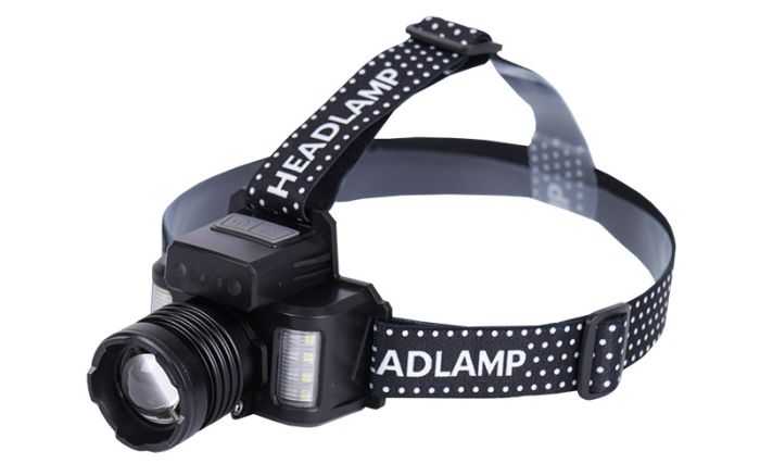 Налобный фонарь Н-089 20W LED+SMD  3600mah