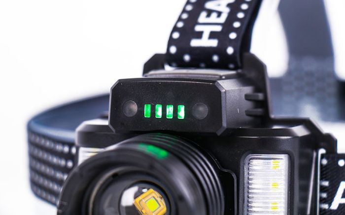 Налобный фонарь Н-089 20W LED+SMD  3600mah
