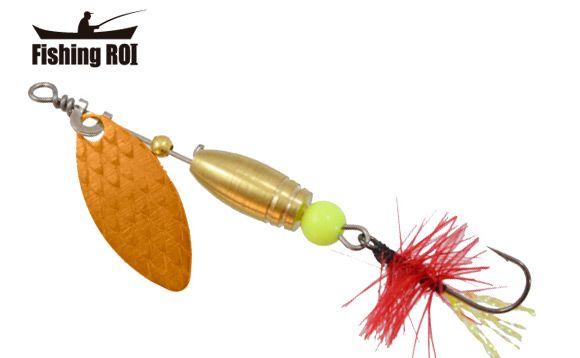 Блесна Fishing ROI Teeny Spoon 1,7г 003 Fly Red