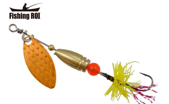 Блесна Fishing ROI Teeny Spoon 1,7г 003 Fly Yellow