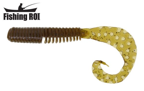 Силікон Fishing ROI Running Grub 100mm B008 (6шт)