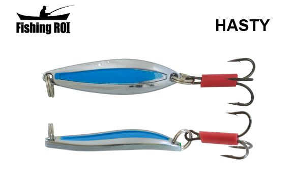 Блесна Fishing ROI Hasty 7gr Chrome Blue