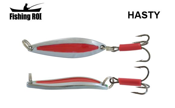 Блесна Fishing ROI Hasty 10gr Chrome Red