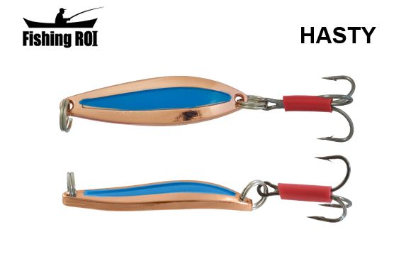 Блесна Fishing ROI Hasty 10gr Cooper Blue