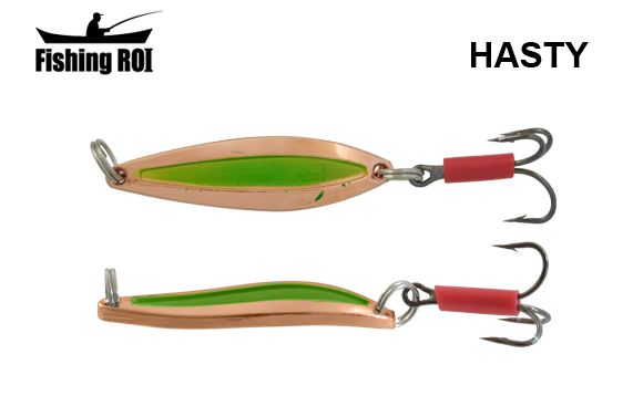 Блесна Fishing ROI Hasty 10gr Cooper Green