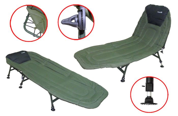 Карповая раскладушка Fishing ROI Big Comfort Bedchair