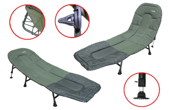 Раскладушка Fishing ROI Comfort Bedchair