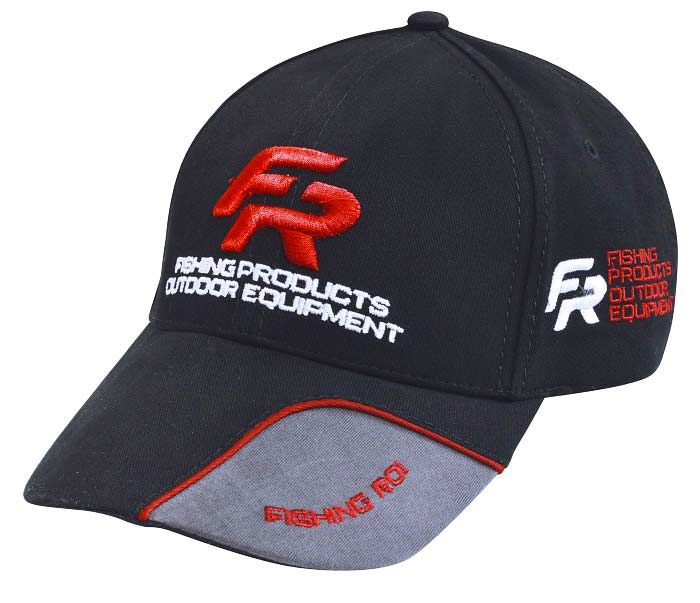 Бейсболка Fishing ROI черная летняя 58р
