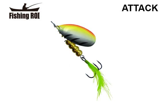 Блесна Fishing ROI Attack 13gr 001A