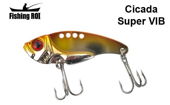 Блесна Fishing ROI Cicada Super VIB 10g 08