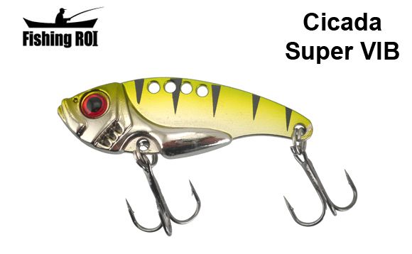 Блесна Fishing ROI Cicada Super VIB 10g 09