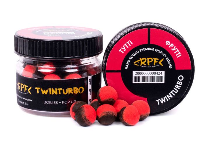 Бойлы Баланс TWINTURBO 12мм Тутти-Фрутти 30г