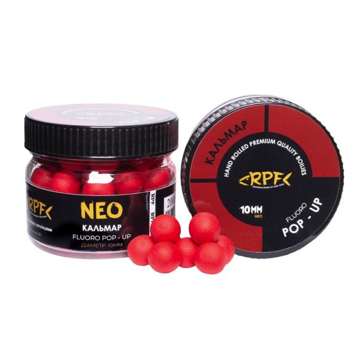 Бойли Pop-up NEO Fluro Кальмар 10мм 25г