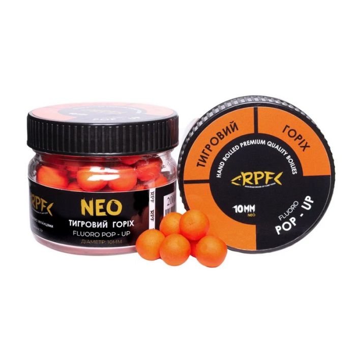 Бойлы Pop-up NEO Fluro Тигровый орех 10мм 25гр
