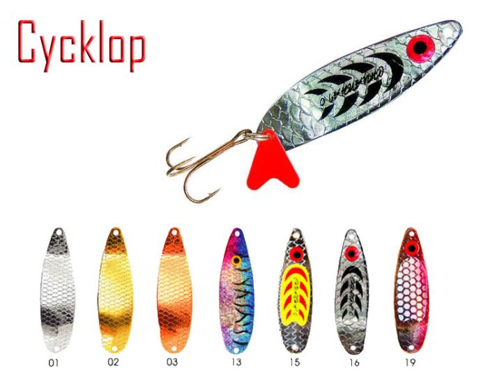 Блесна "Fishing ROI" Cycklop 17g 8cm C001-4-19