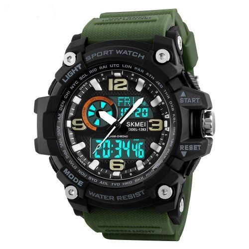 Часы Skmei 1283 Black-Military Wristband 1080-0105