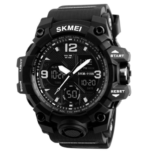 Часы Skmei 1155 Black 1080-0394