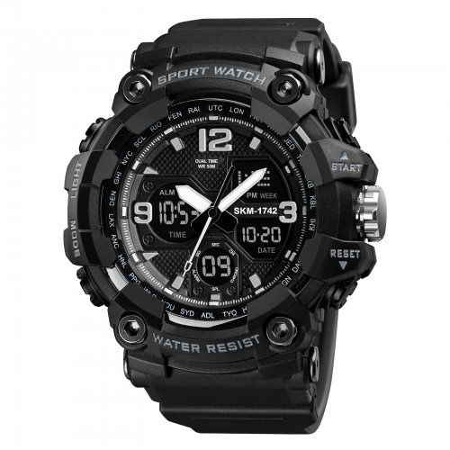 Часы Skmei 1742 Black 1080-0788