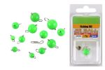 Чебурашка вольфрамовая Green 6g (1шт/уп) блистер