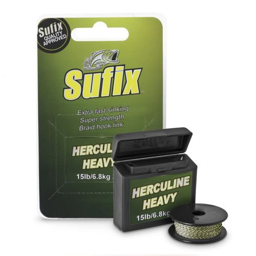 Поводковый материал Sufix HERCULINE HEAVY 20m 30lb/GRAVEL