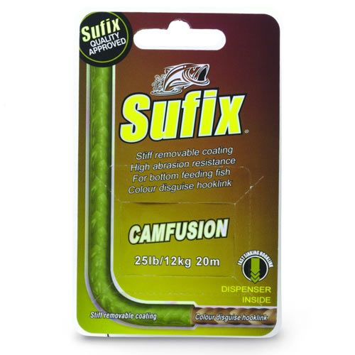 Поводковый материал Sufix CAMFUSION 20m 25lb/OLIVECAMOSKIN