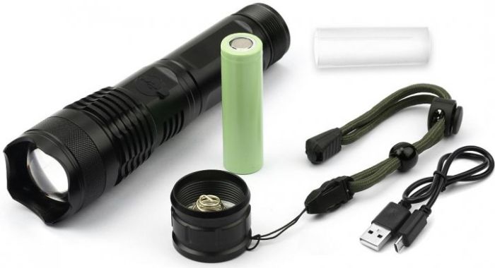 Ліхтар ручний Westinghouse WF393-TB 20W LED c zoom-фокусом перезарядний