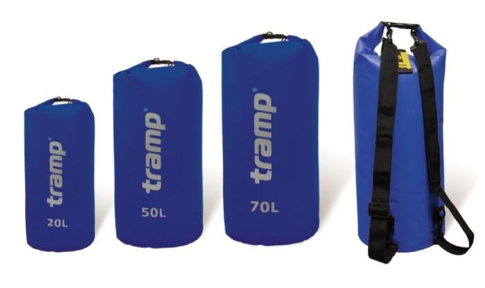 Гермомешок Tramp PVC 50 л (синий) TRA-068-blue