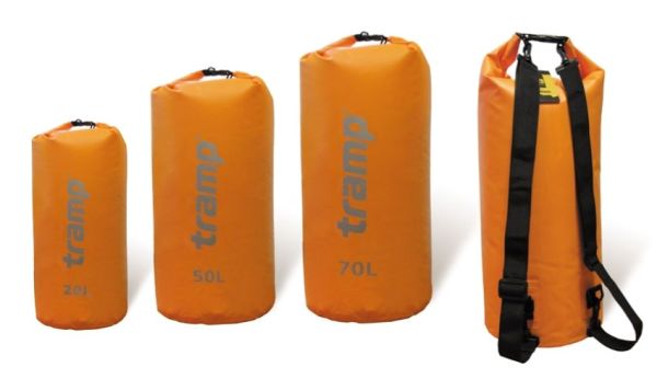 Гермомішок Tramp PVC 70 л (помаранчевий) TRA-069-orange