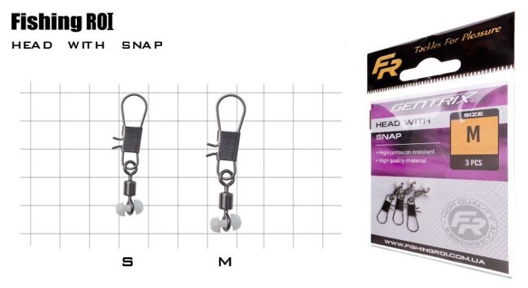 Кріплення, що ковзає FR head with snap teflon