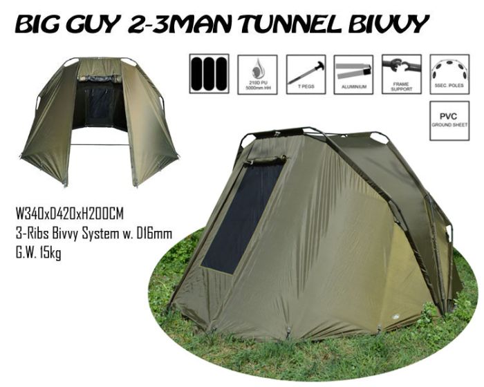 Fishing ROI BIG GUY TUNNEL BIVVY