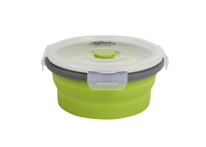 Контейнер складний з кришкою-засувкою Tramp TRC-087-ol (800ml) olive