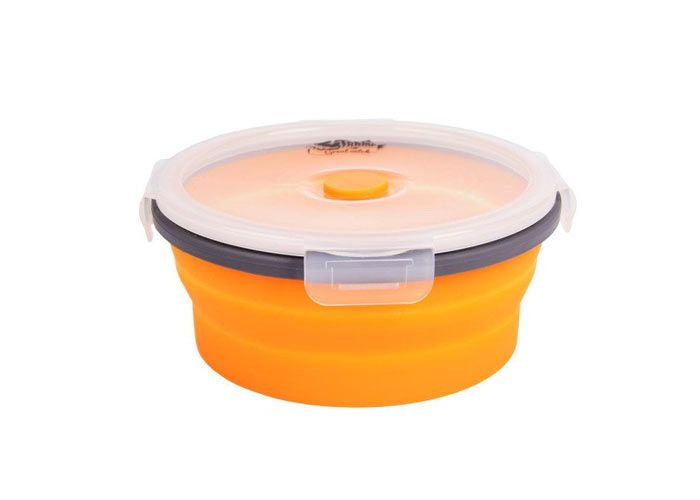 Контейнер складний з кришкою-засувкою Tramp TRC-088-or (550ml) orange