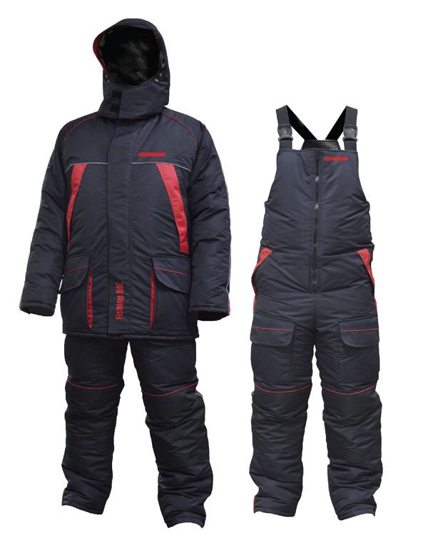 Костюм зимовий Fishing ROI Thermal Pro 3 синьо-червоний M
