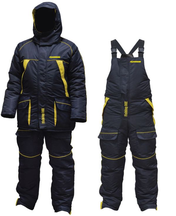 Костюм зимний Fishing ROI Thermal Pro 2 сине-желтый M