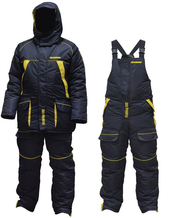 Костюм зимний Fishing ROI Thermal Pro 2 сине-желтый L