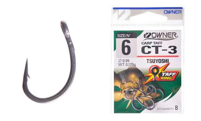 Крючки Owner Carp Taff CT3 53273-04