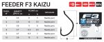 Гачки Fishing ROI Feeder F3 kaizu №10 (10уп/шт)