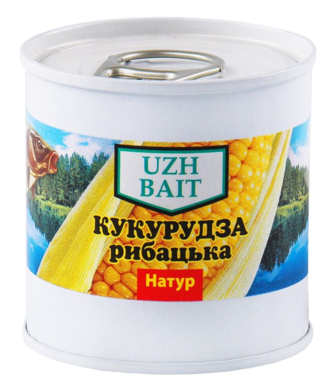 Кукурудза рибальська Натур 100гр ж/б