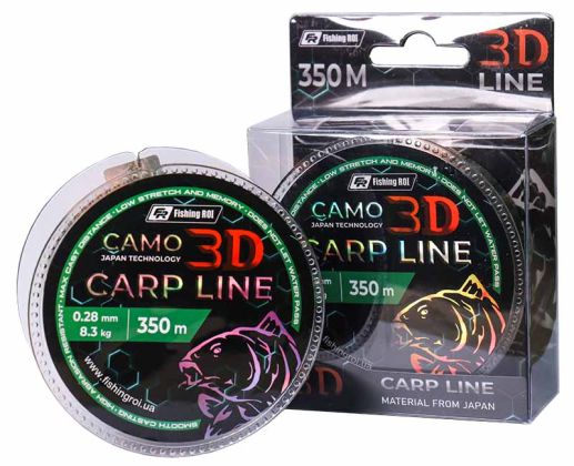 Леска FR 3D Camo Green 350m