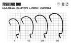 Крючки FR Magna super lock worm №3/0 (уп5шт)