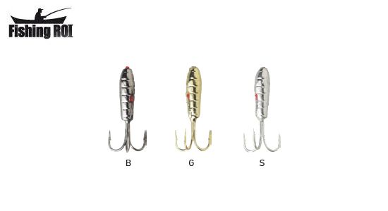 Мормишка вольфрамова Fishing ROI Чортик 3mm silver