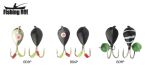 Мормышка вольфрамовая Fishing ROI Коза с покраской 2,7mm BD6P