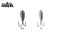 Мормышка вольфрамовая Fishing ROI Коза 3mm black nickle