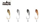 Мормышка вольфрамовая Fishing ROI Семечка с отверстием 3.5mm silver