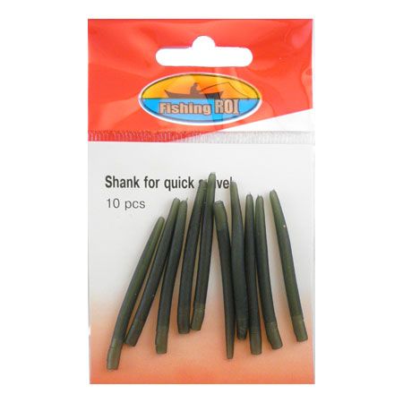 Гумка на вертлюг Fishing ROI Shank for quick swivel (green)