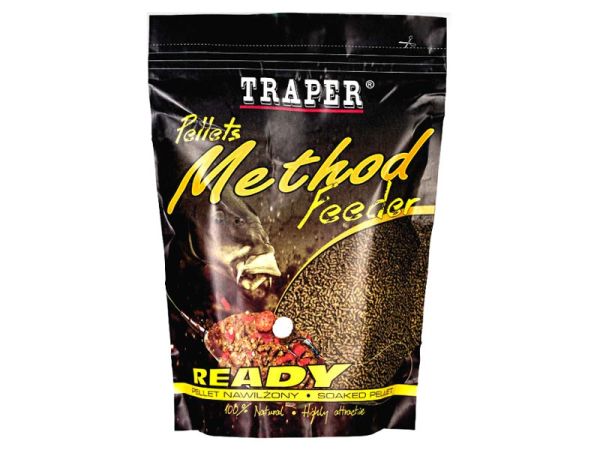Пеллет TRAPER Method Feeder Pellet Ready 2mm 500gr White worms