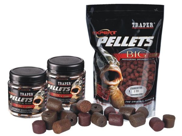 Пеллет TRAPER Pellets Expert 100/12mm Vanilla-Fish